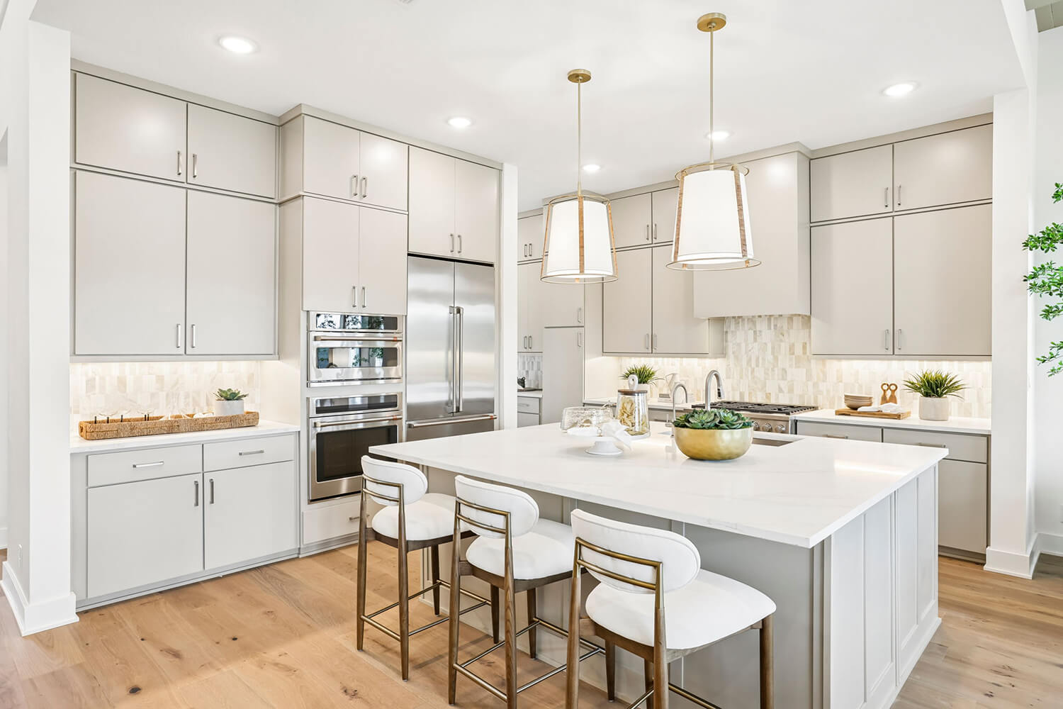 Risewell Homes Model at 443 Resurrection Dr Kitchen Photo 2