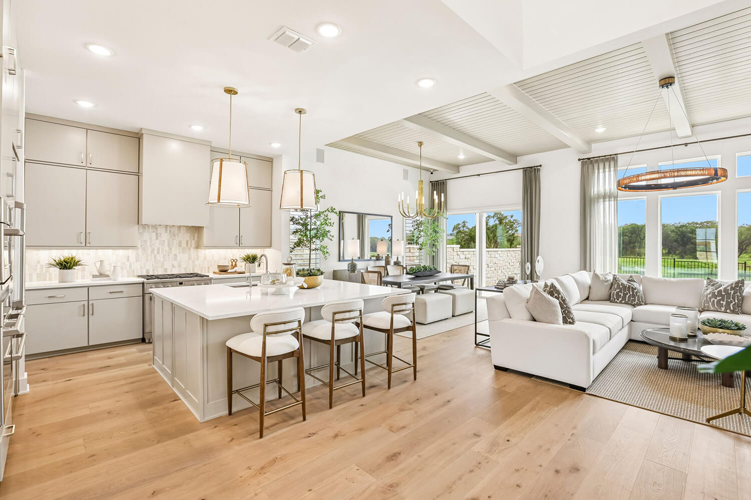 Risewell Homes Model at 443 Resurrection Dr Kitchen Photo 3