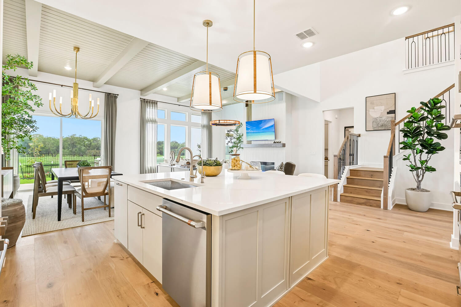 Risewell Homes Model at 443 Resurrection Dr Kitchen Photo
