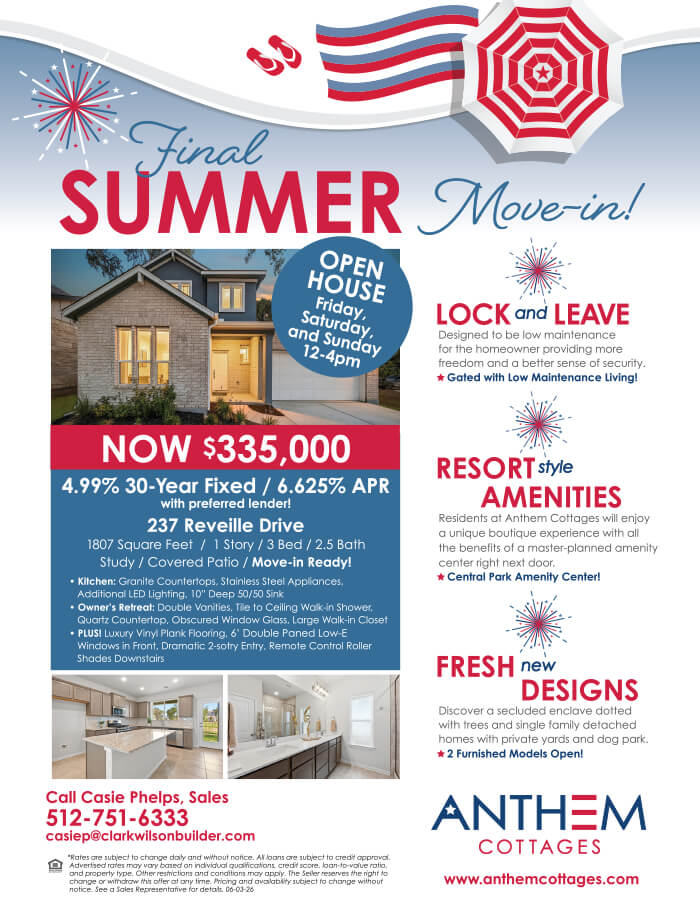 Anthem Cottages Final Summer Opportunity Open Home Flier 06-03-26 at 237 Reveille