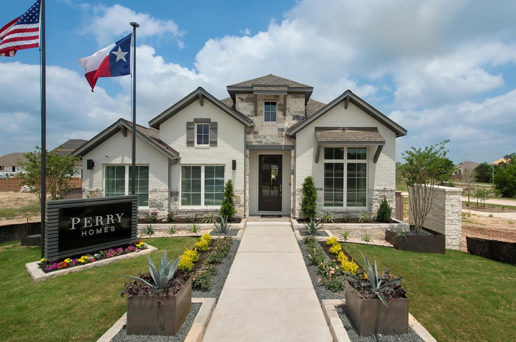 Photo of Perry Homes Model Home Exterior