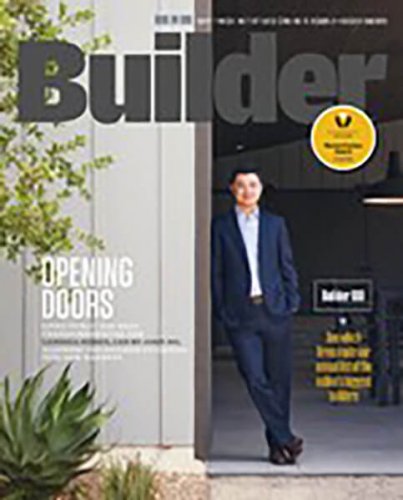Builder Magazine Cover with Landsea